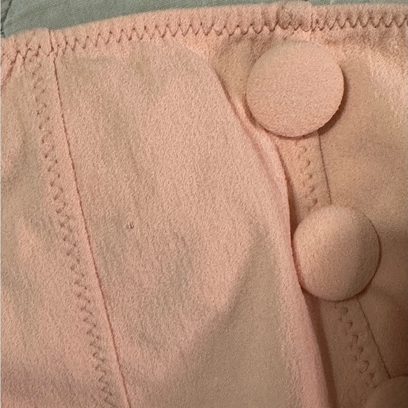 NEW Lisa Marie Fernandez Poppy High Waist 2 Piece Bikini Coral Crepe Sz 3 US 6-8 - Picture 7 of 10